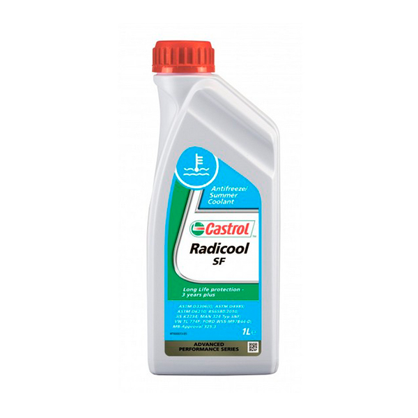 155FA2 CASTROL Антифриз G12+ концентрат красный 1 л Castrol Radicool SF