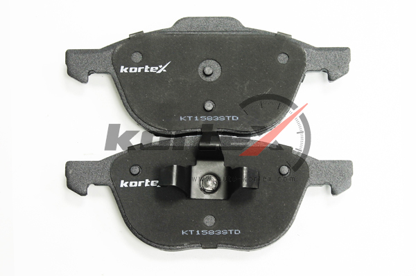 KT1583STD KORTEX Колодки торм. FORD FOCUS II 03- DA 3 03- 5 05- VOLVO S40 04- перед.к-т