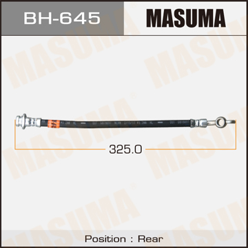 BH645 MASUMA Шланг тормозной задний