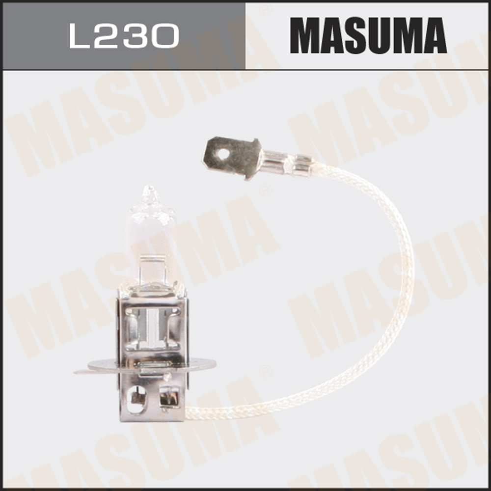 L230 MASUMA Галоген. лампа MASUMA H3 12v 55W