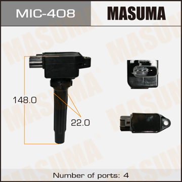 MIC408 MASUMA Катушка зажигания da 11- 1.5-2.5 MIC408 Masuma