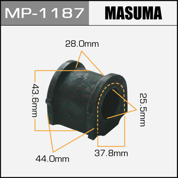 MP1187 MASUMA Втулка стабилизатора 