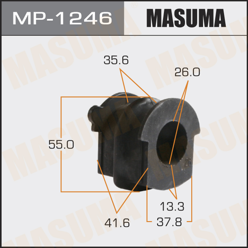MP1246 MASUMA Втулка стабилизатора MASUMA (уп.2 шт)