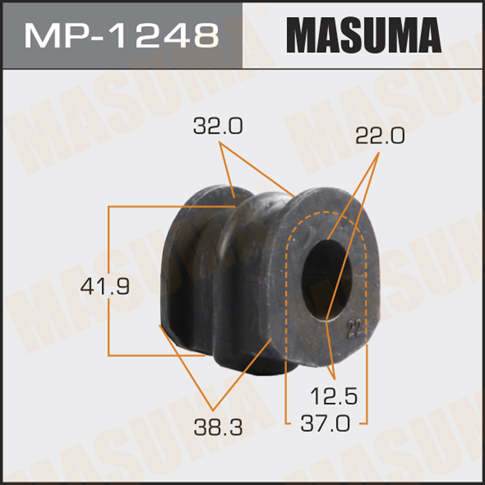MP1248 MASUMA Втулка стабилизатора MASUMA