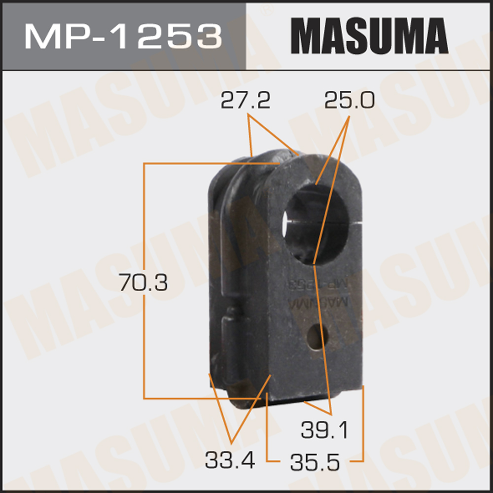 MP1253 MASUMA Втулка стабилизатора MASUMA