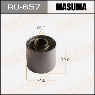 RU657 MASUMA Сайлентблок MASUMA