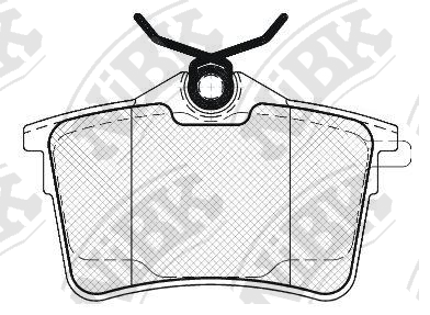 PN0472 NIBK Колодки тормозные PSA BERLINGO/PARTNER 08- задн.