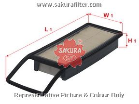 A1643 SAKURA Фильтр воздушный HONDA JAZZ 02- 1.2-1.4