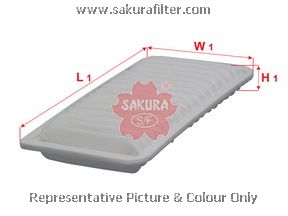 A17810 SAKURA Фильтр воздушный
