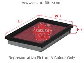 A1833 SAKURA Фильтр воздушный