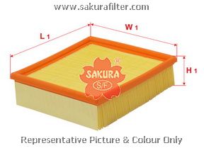 A2412 SAKURA Фильтр воздушный
