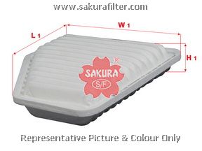 A3306 SAKURA Фильтр воздушный TOYOTA RAV 4 05- 2.0-3.5