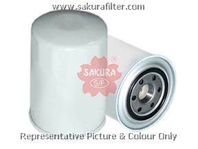 C1012 SAKURA Фильтр масляный MITSUBISHI CANTER 96-10 3.0-4.9 DIESEL
