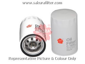 C1828 SAKURA Фильтр масляный VAG 80/100/A4/A6/GOLF 3/PASSAT -05 1.6-4.2 C1828 Sakura