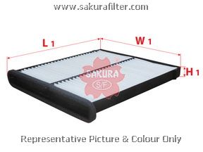 CA17160 SAKURA Фильтр салона 3(BM,BN) 6(GJ/GL) CX-5(KE/KF) Sakura