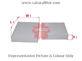 CA21080S SAKURA Фильтр салона PSA C3/C4/DS3/2008/207/208 07-