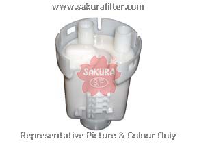 FS1150 SAKURA Фильтр топливный TOYOTA COROLLA/YARIS 00- 1.3-1.8