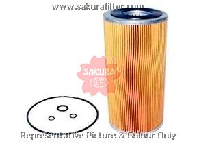 O1527 SAKURA Фильтр масляный двигателя