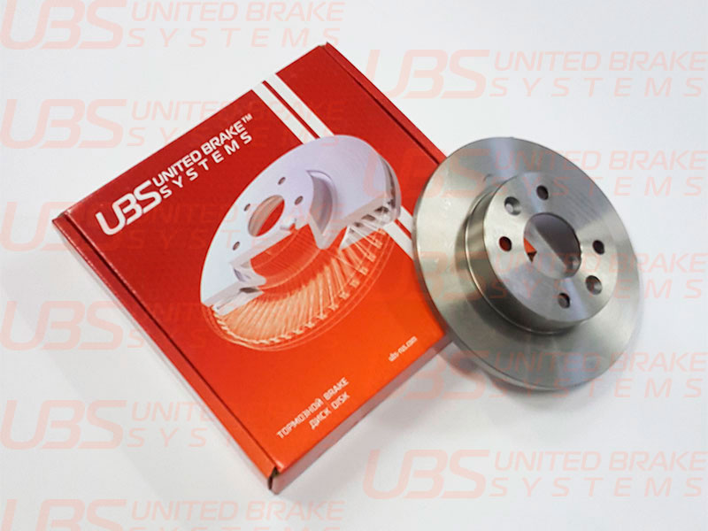 B2105006 UBS Диск тормозной передний 238х12х41 Renault B2105006 UBS