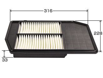 A8006V VIC Фильтр воздушный VIC A-8006V