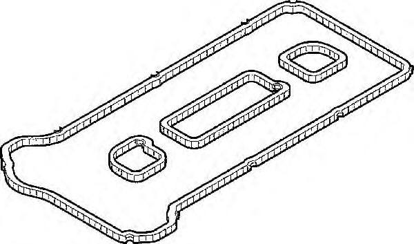 001563 ELRING Прокладка крышки клапанов 1.8-2.5 (отдельные свечные кольца) Ford/da 001563 Elring
