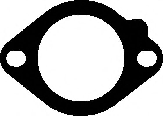 504400 ELRING Прокладка приемной трубы металлическая