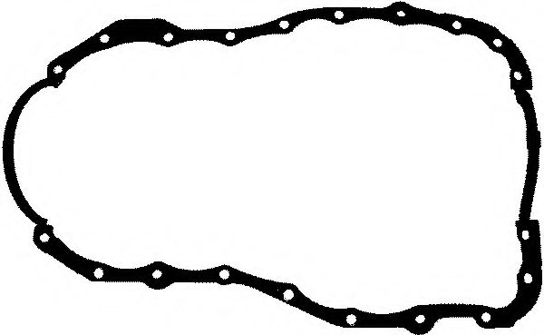 380960 ELRING Прокладка поддона RENAULT/NISSAN CLIO/FLUENCE/KANGOO/LOGAN/MEGANE/SCENIC/SANDERO/ALMERA/MICRA/NOTE/T