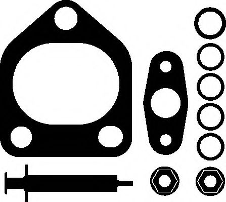 703871 ELRING Комплект прокладок турбины BMW OPEL E36 46 90 39 OMEGA 1.8 2.0 3.0D mot.M47 M57 N67 1995=