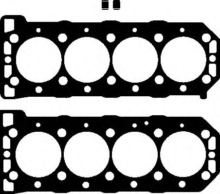 489860 ELRING Прокладка ГБЦ LAND ROVER/ROVER 200/400/25/45/75/FREELANDER 89- 1.1/1.4/1.6/1.8