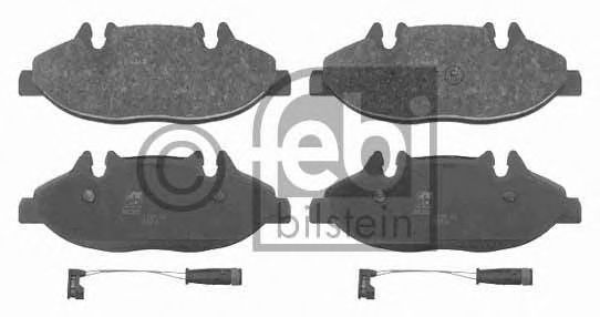 16487 FEBI тормозные колодки MB FEBI