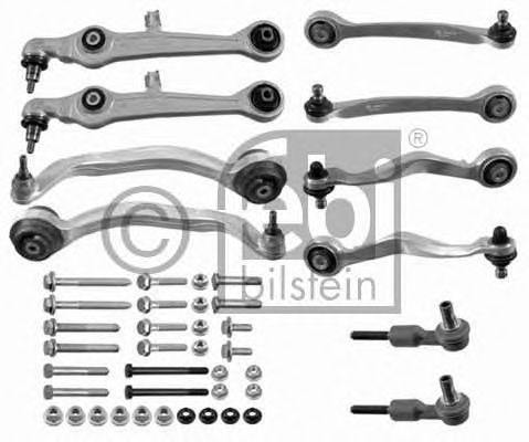 21500 FEBI Комплект подвески AUDI A4A6VW PASSAT передней (8 рыч+2 нак+крепеж)