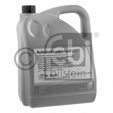 29738 FEBI FEBI Жидкость трансмиссионная (ATF) желт. (5L)
