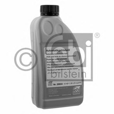 29934 FEBI Масло трансмиссионное FEBI ATF 29934 1 л WS SP-4 (красный)