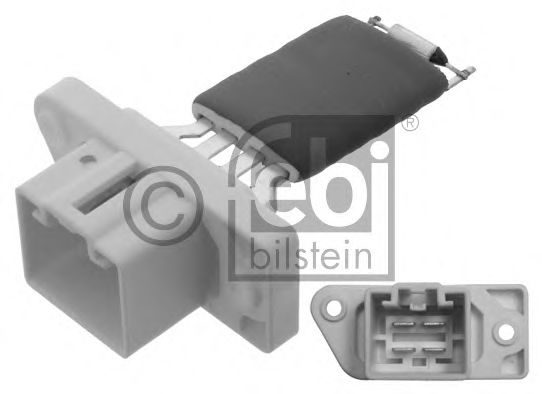 38635 FEBI Резистор FORD FOCUS 2/FIESTA 5 07- вентилятора печки