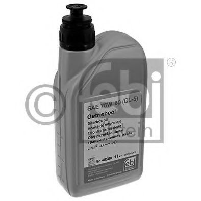 40580 FEBI FEBI Масло трансмиссионное SAE 75W80 GL-5 (1L)