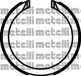 530483 METELLI Комплект тормозных колодок