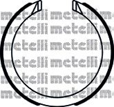 530491 METELLI Комплект тормозных колодок