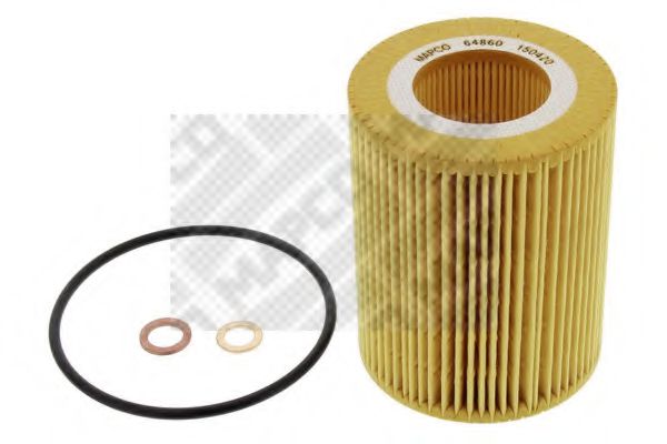 64860 MAPCO Фильтр масляный [картридж]