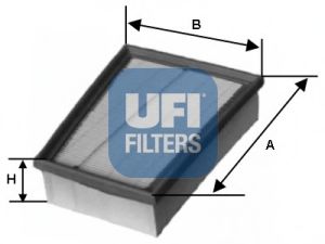 3035200 UFI Фильтр воздушный