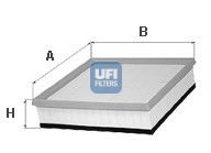 3054000 UFI Воздушный фильтр