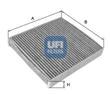 5422600 UFI 54.226.00_фильтр салона угольный bmw f20f30 all 11>
