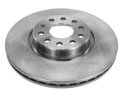 1155211094 MEYLE Диск тормозной VAG A3/OCTAVIA/YETI/GOLF 5/GOLF 6/GOLF 7/JETTA 3/JETTA 4/PASSAT/TIGUAN 05- перед.вент