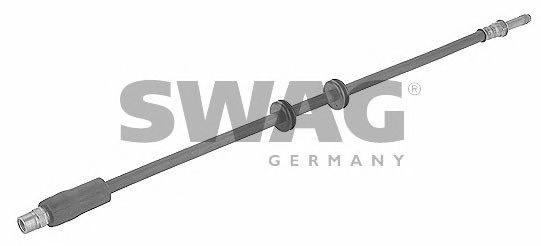 10918627 SWAG Тормозной шланг пер. Mercedes 638 428 8 35
