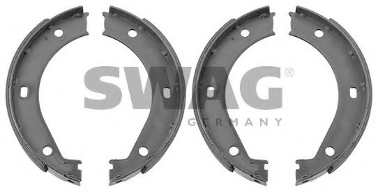 20904446 SWAG к-т торм. колодок ст. тормоза bmw