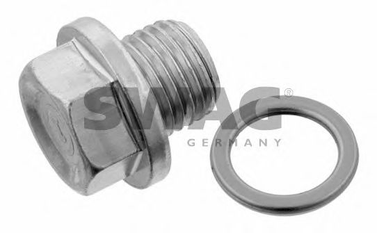 80930269 SWAG пробка поддона с кольцом mits, chery, chrysler