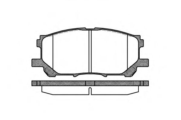 103900 REMSA колодки дисковые п. lexus rx300 all 03>