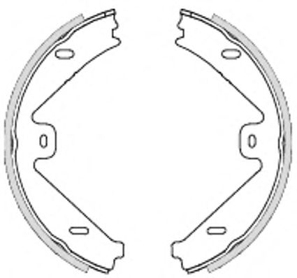 475400 REMSA КОЛОДКА ТОРМОЗНАЯ К-Т MERCEDES-BENZ E-CLASS (W212)