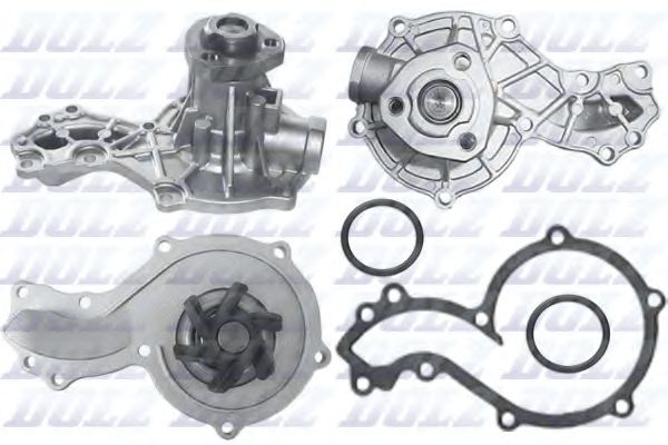A151 DOLZ Насос водяной VAG A6/OCTAVIA/GOLF/JETTA/PASSAT/POLO/SHARAN/TRANSPORTER 78-10 1.6/1.8/1.9TDI/2.0