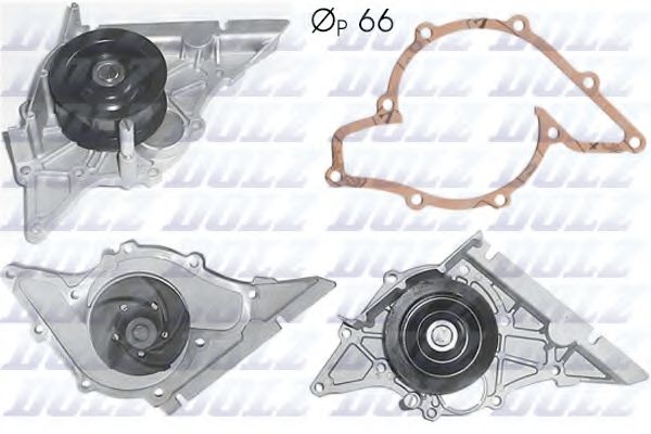 A194 DOLZ Насос водяной VAG A6/A8/CADDY/PHAETON/TOUAREG 98- 3.7/4.2