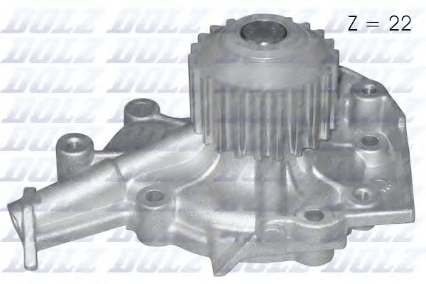 D214 DOLZ Насос водяной GM KALOS/MATIZ/SPARK/TICO 95- 0.8/1.0/1.2
